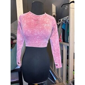 NWOT Sugar Popped Women's size S Cropped Top & Legging Extreme Lift Set Rtl $59